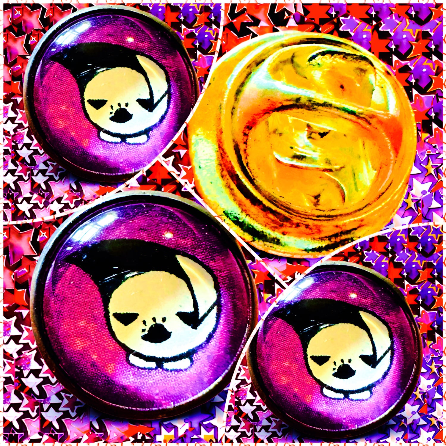 Our Milosc Charm Pins